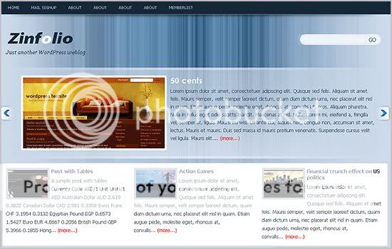 Colección de 36 themes WordPress con un diseño impresionante wp 2 Colección de 36 themes WordPress con un diseño impresionante