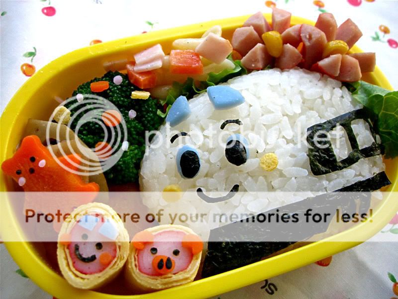 各种可爱的寿司_________让你不忍下口喔,)